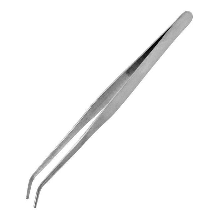 Vallejo Tools - Strong Curved Stainless Steel Tweezers (175 mm)