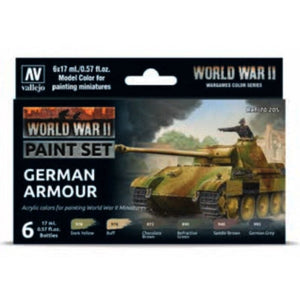 Vallejo Hobby Vallejo - World War II German Armour Paint Set