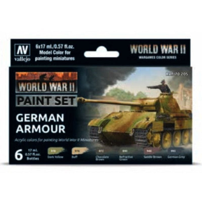 Vallejo - World War II German Armour Paint Set