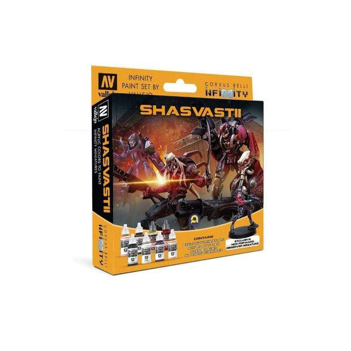 Paint - Vallejo Infinity Paint Sets - Combined Army - Shasvastii Mentors + Exclusive Miniature