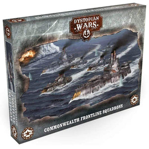 Warcradle Studios Miniatures Dystopian Wars 2E - Commonwealth Frontline Squadrons