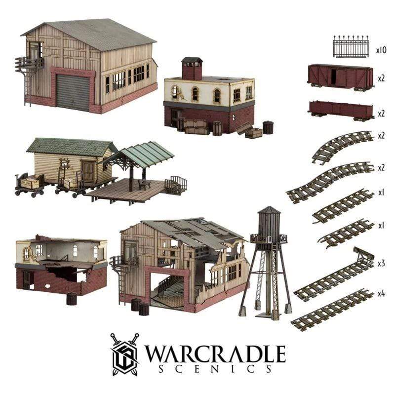 Warcradle Studios Miniatures Warcradle Scenics - Augusta Industrial Set
