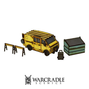 Warcradle Studios Miniatures Warcradle Scenics - Super City - Quantum Van