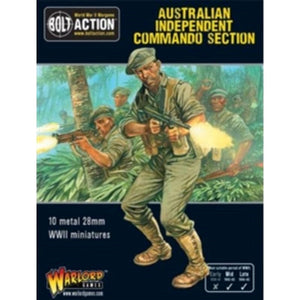Warlord Games Miniatures Bolt Action - Australia - Independent Commando Section