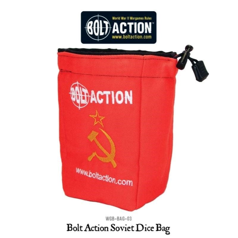 Warlord Games Miniatures Bolt Action - Dice Bag - Soviet Army