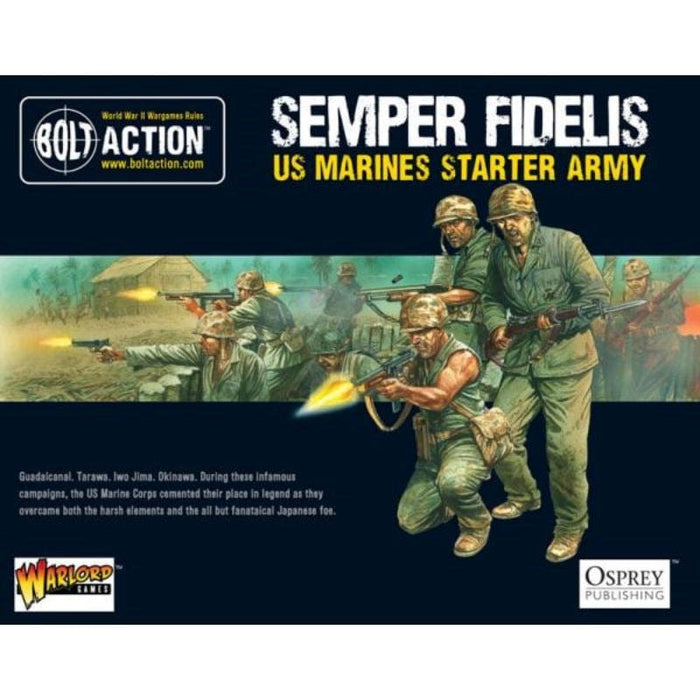 Bolt Action - US Marine Corps Starter Army