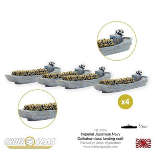 Warlord Games Miniatures Cruel Seas - Japanese Daihatsu Landing Craft (Blister)