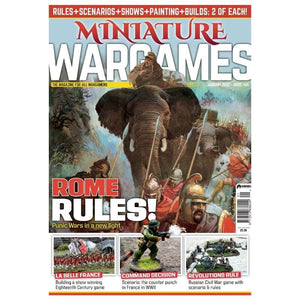 Warners Group Publications Fiction & Magazines Miniature Wargames # 465