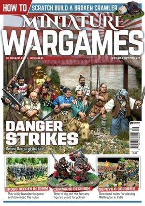 Warners Group Publications Fiction & Magazines Miniature Wargames Issue 473