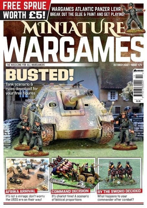 Warners Group Publications Fiction & Magazines Miniature Wargames Issue 474