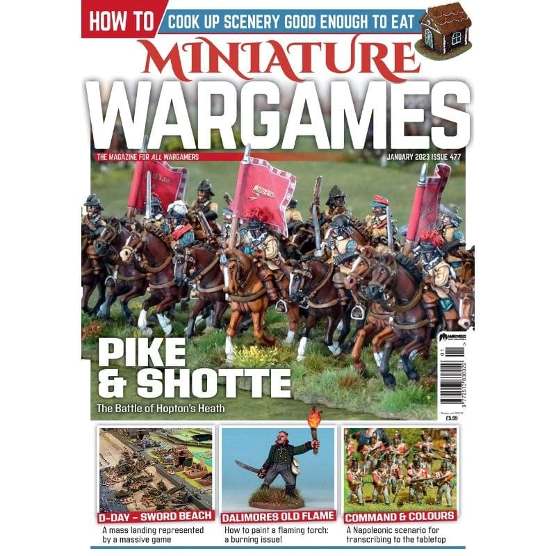Warners Group Publications Fiction & Magazines Miniature Wargames Issue #477
