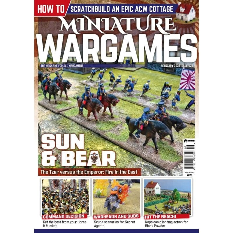 Warners Group Publications Fiction & Magazines Miniature Wargames Issue #478