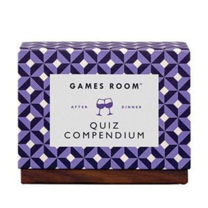 Wild & Wolf Board & Card Games Games Room - After Dinner Quiz Compendium