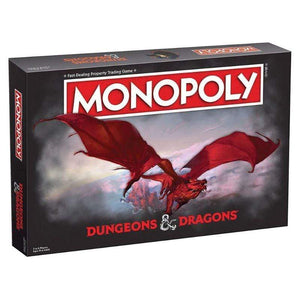 Winning Moves Australia Board & Card Games Dungeons and Dragons Monopoly