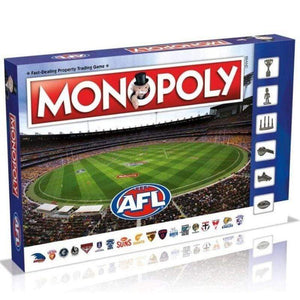 Winning Moves Australia Board & Card Games Monopoly - AFL (Blue Box)