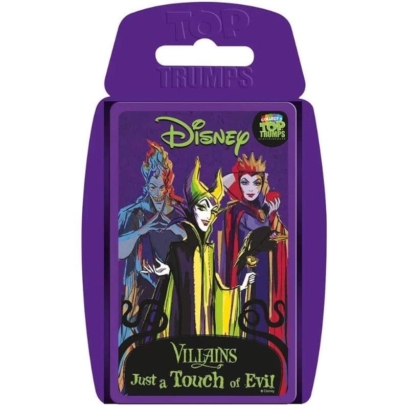 Winning Moves Australia Board & Card Games Top Trumps - Disney Villains