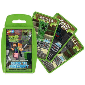 Winning Moves Australia Board & Card Games Top Trumps - The Independent and Unofficial Guide to Minecraft