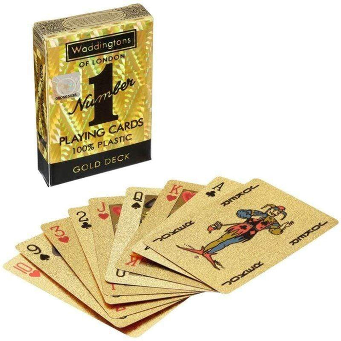 Playing Cards - Gold No 1 Cards (Waddington)