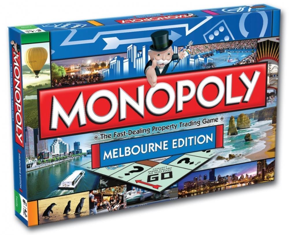 Winning Moves Board & Card Games Monopoly - Melbourne Edition