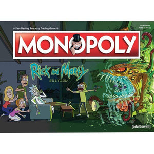 Winning Moves Board & Card Games Monopoly - Rick and Morty