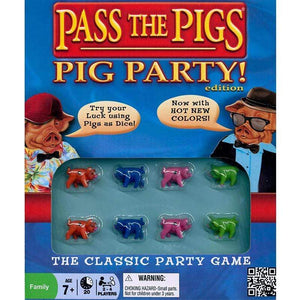 Winning Moves Board & Card Games Pass the Pigs - Pig Party! Edition