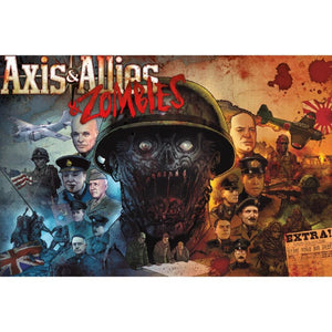 Wizards of the Coast Board & Card Games Axis & Allies & Zombies