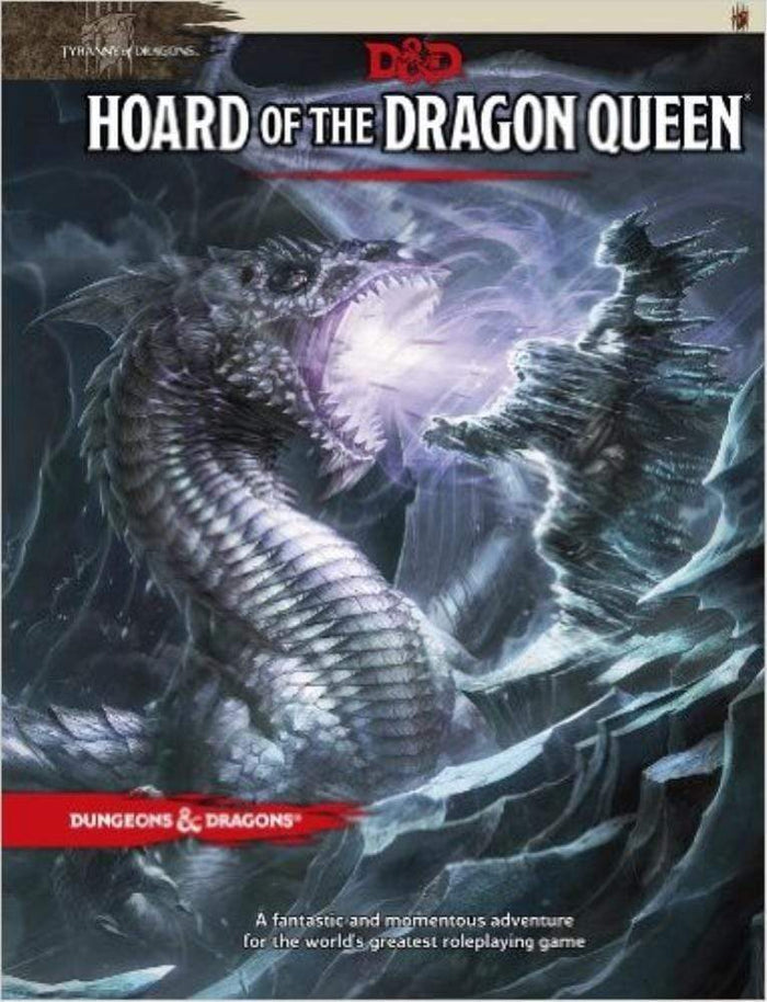 D&D 5th Ed - Hoard of the Dragon Queen Adventure (Hardcover)