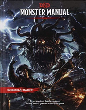 Wizards of the Coast Roleplaying Games D&D 5th Ed - Monster Manual (Hardcover)