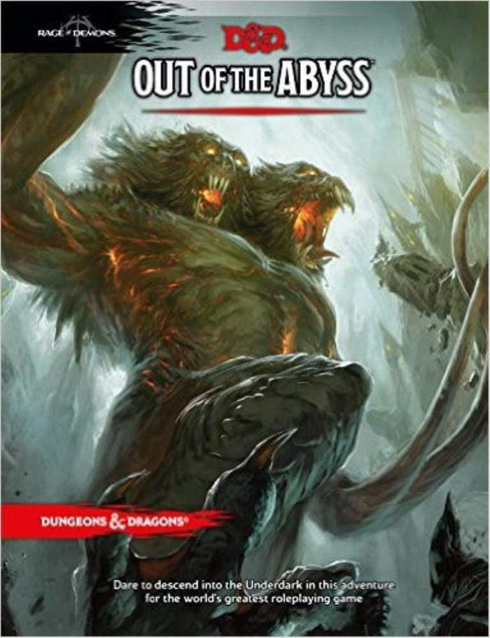 D&D 5th Ed - Out of the Abyss Adventure (Hardcover)