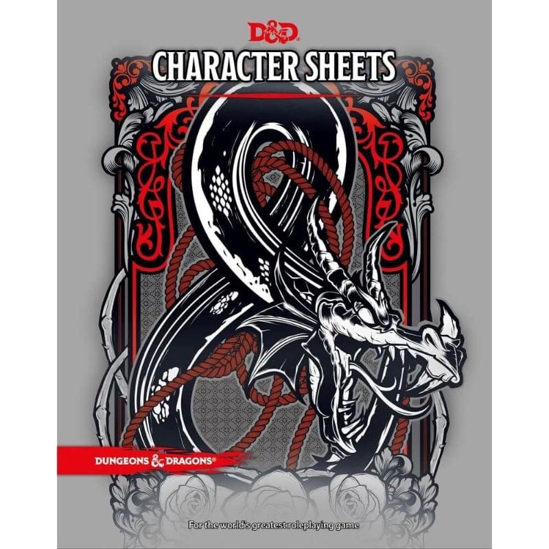 Wizards of the Coast Roleplaying Games D&D - Character Sheets