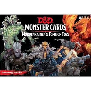 Wizards of the Coast Roleplaying Games D&D RPG 5th Ed - Monster Cards - Mordenkainen's Tome of Foes