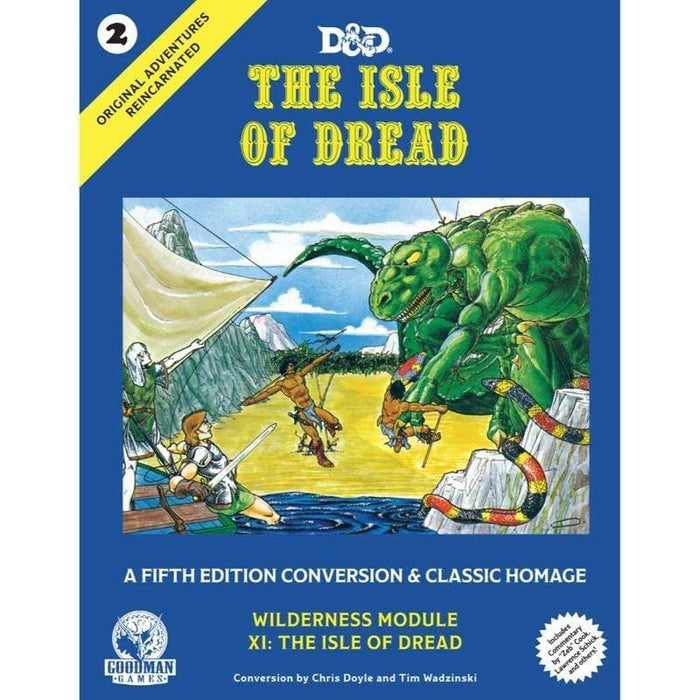 D&D RPG 5th Ed - Original Adventures Reincarnated 2 - The Isle of Dread