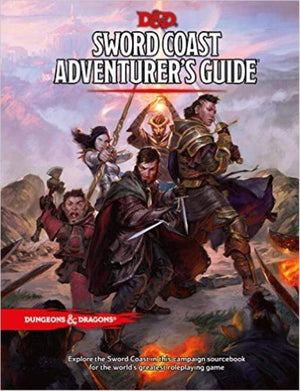 Wizards of the Coast Roleplaying Games D&D RPG 5th Ed - Sword Coast Adventurers Guide (Hardcover)