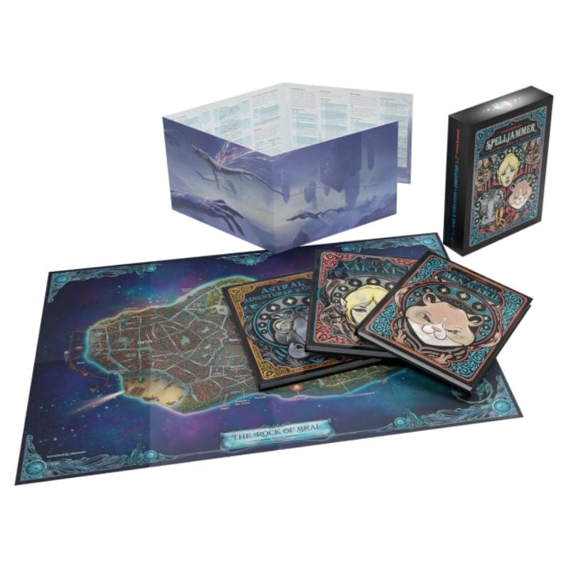 Wizards of the Coast Roleplaying Games Dungeons and Dragons - Spelljammer Adventures in Space Limited Editon cover(16/08 release date)