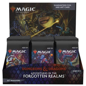 Wizards of the Coast Trading Card Games Magic: The Gathering - Adventures in the Forgotten Realms Set Booster Box (30)