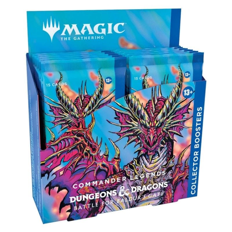 Wizards of the Coast Trading Card Games Magic: The Gathering - Commander Legends Battle for Baldurâs Gate - Collectors Booster Box (12) (10/06 Release)