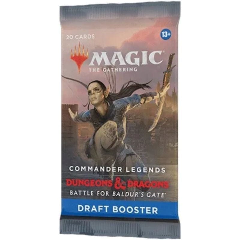 Wizards of the Coast Trading Card Games Magic: The Gathering - Commander Legends Battle for Baldurâs Gate Draft Booster (10/06 Release)