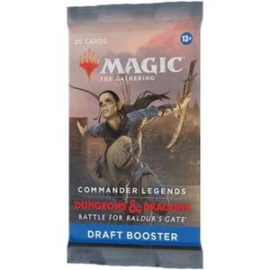 Wizards of the Coast Trading Card Games Magic: The Gathering - Commander Legends Battle for Baldur’s Gate Draft Booster (10/06 Release)