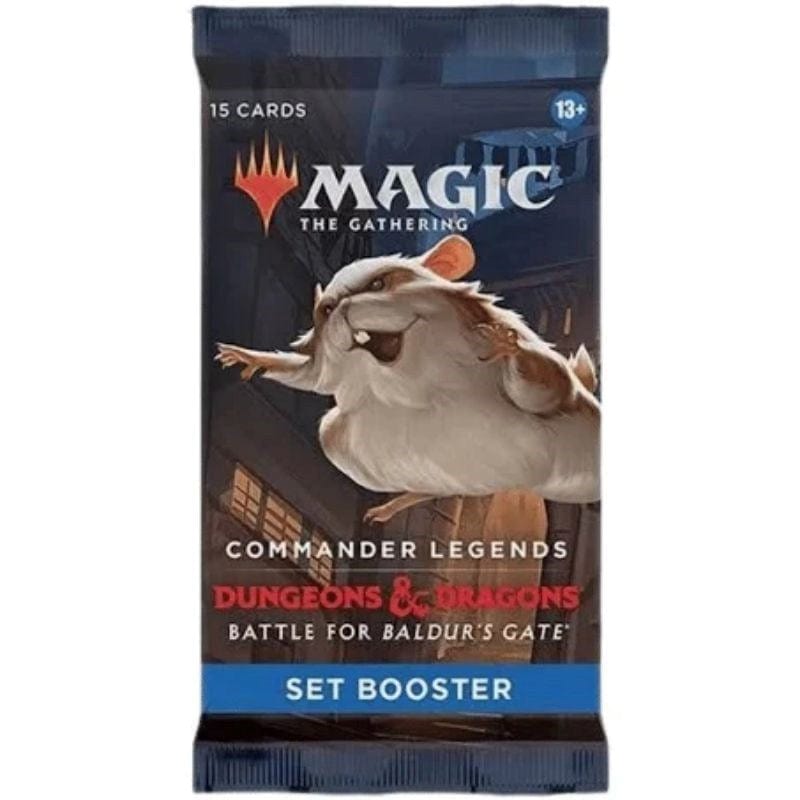 Wizards of the Coast Trading Card Games Magic: The Gathering - Commander Legends Battle for Baldurâs Gate - Set Booster (10/06 Release)