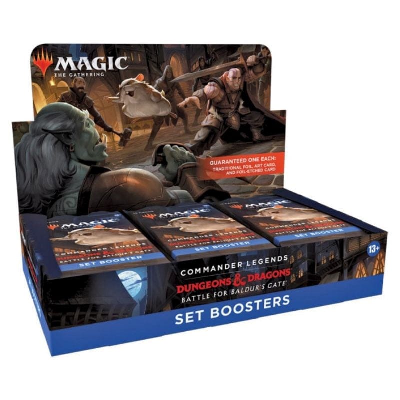 Wizards of the Coast Trading Card Games Magic: The Gathering - Commander Legends Battle for Baldurâs Gate - Set Booster Box (18) (10/06 Release)