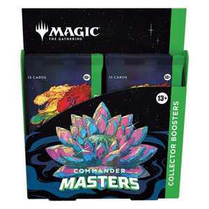 Wizards of the Coast Trading Card Games Magic: The Gathering - Commander Masters - Collector Booster Box (4) (04/08/2023 release)