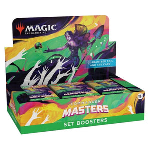 Wizards of the Coast Trading Card Games Magic: The Gathering - Commander Masters - Set Booster Box (24) (04/08/2023 release)