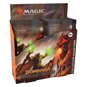 Wizards of the Coast Trading Card Games Magic: The Gathering - Dominaria Remastered - Collector Booster Box (12) (13/01/2023 release)