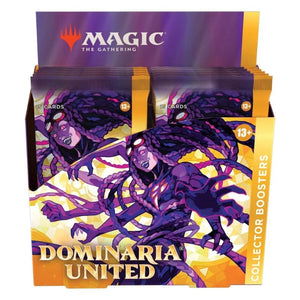 Wizards of the Coast Trading Card Games Magic: The Gathering - Dominaria United - Collector Booster Box (12) + Box Topper (9/9 release)