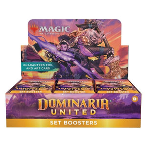 Wizards of the Coast Trading Card Games Magic: The Gathering - Dominaria United - Set Booster Box (30) + Box Topper (9/9 release)