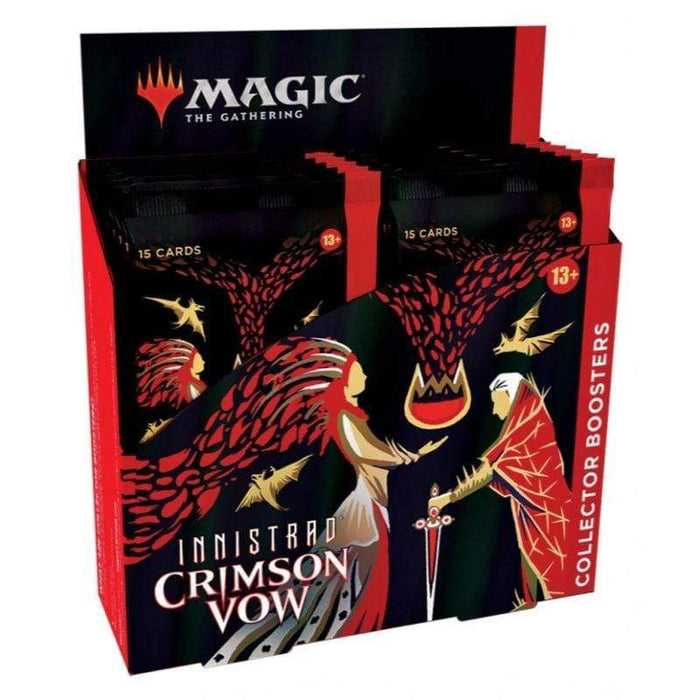 Magic: The Gathering - Innistrad Crimson Vow - Collector Booster Box (12) + Box Topper