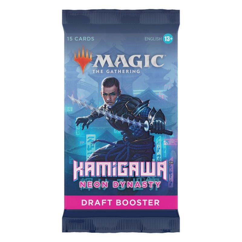 Wizards of the Coast Trading Card Games Magic: The Gathering - Kamigawa Neon Dynasty Draft Booster (18/02/2022 Release)