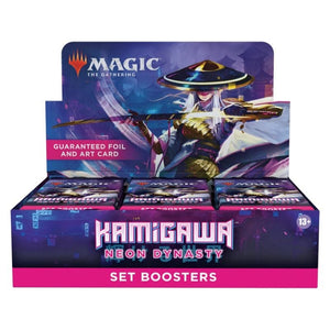 Wizards of the Coast Trading Card Games Magic: The Gathering - Kamigawa Neon Dynasty Set Booster Box (30) (Preorder - 18/02/2022 Release)