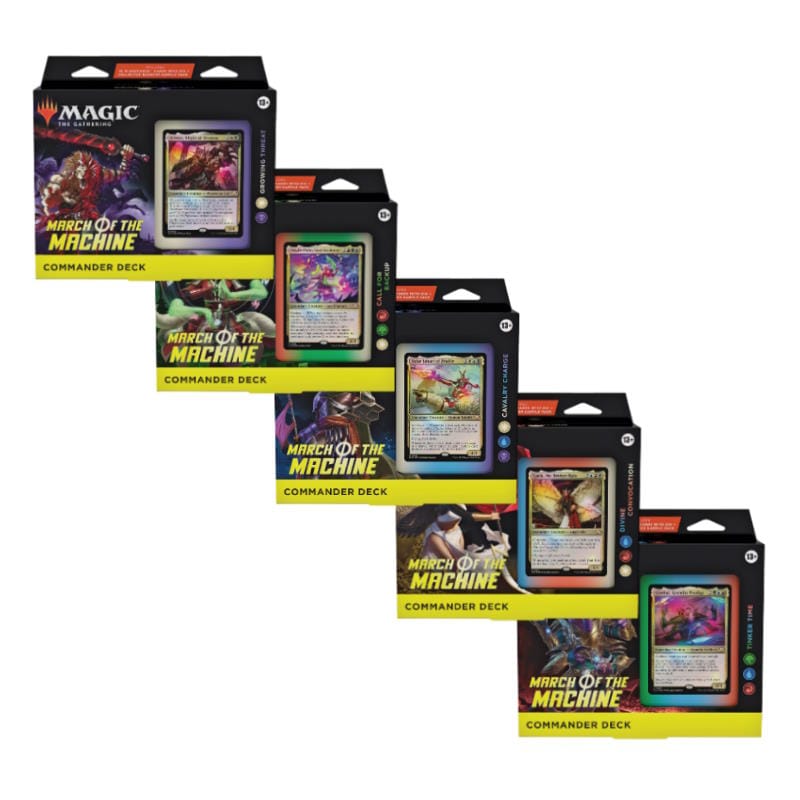 Magic: The Gathering - March of the Machine - Commander Deck (Assorted Gumnut Magic: The Gathering - March of the Machine - Commander Deck (Assorted Gumnut