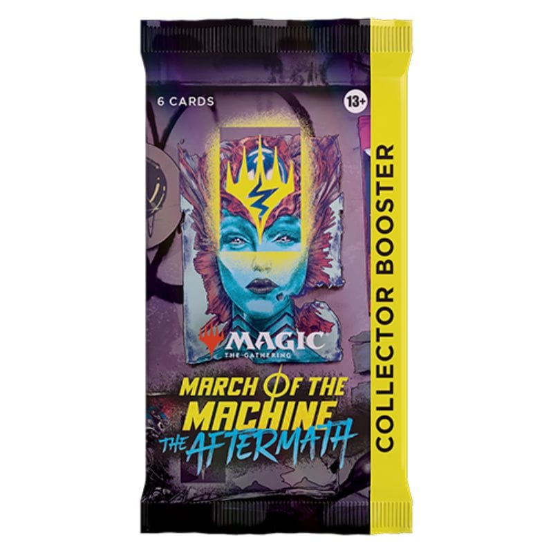 Wizards of the Coast Trading Card Games Magic: The Gathering - March of the Machine - The Aftermath - Epilogue Collector Booster (12/05/23 release)